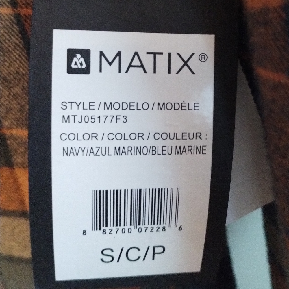 Mens Matix Faux Fur Lined Shirt Jacket, Small, NWTs - Picture 5 of 7